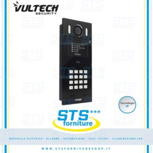 Pulsantiera Videocitofonica 2Mpx Numerica da esterno IP Linux, con schermo LCD 4,3" a Colori interamente in alluminio Intercom